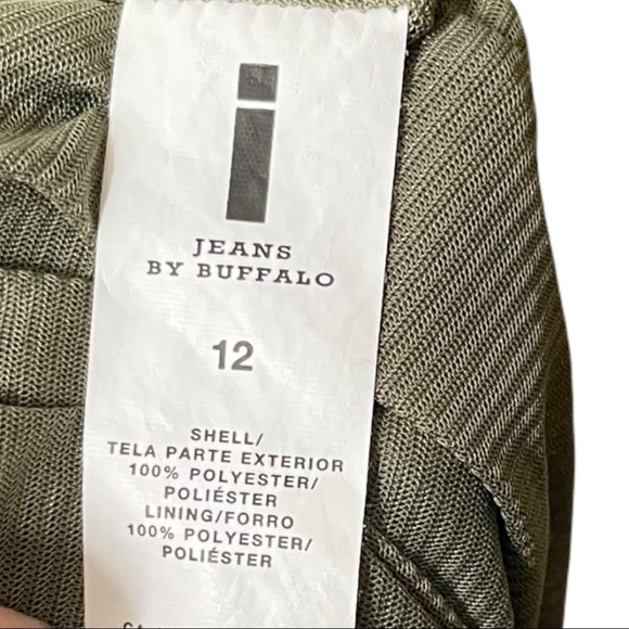 I JEANS BY BUFFALO Skirt Size 12 Multicolor Military Jungle Floral Print Maxi - Picture 4 of 8